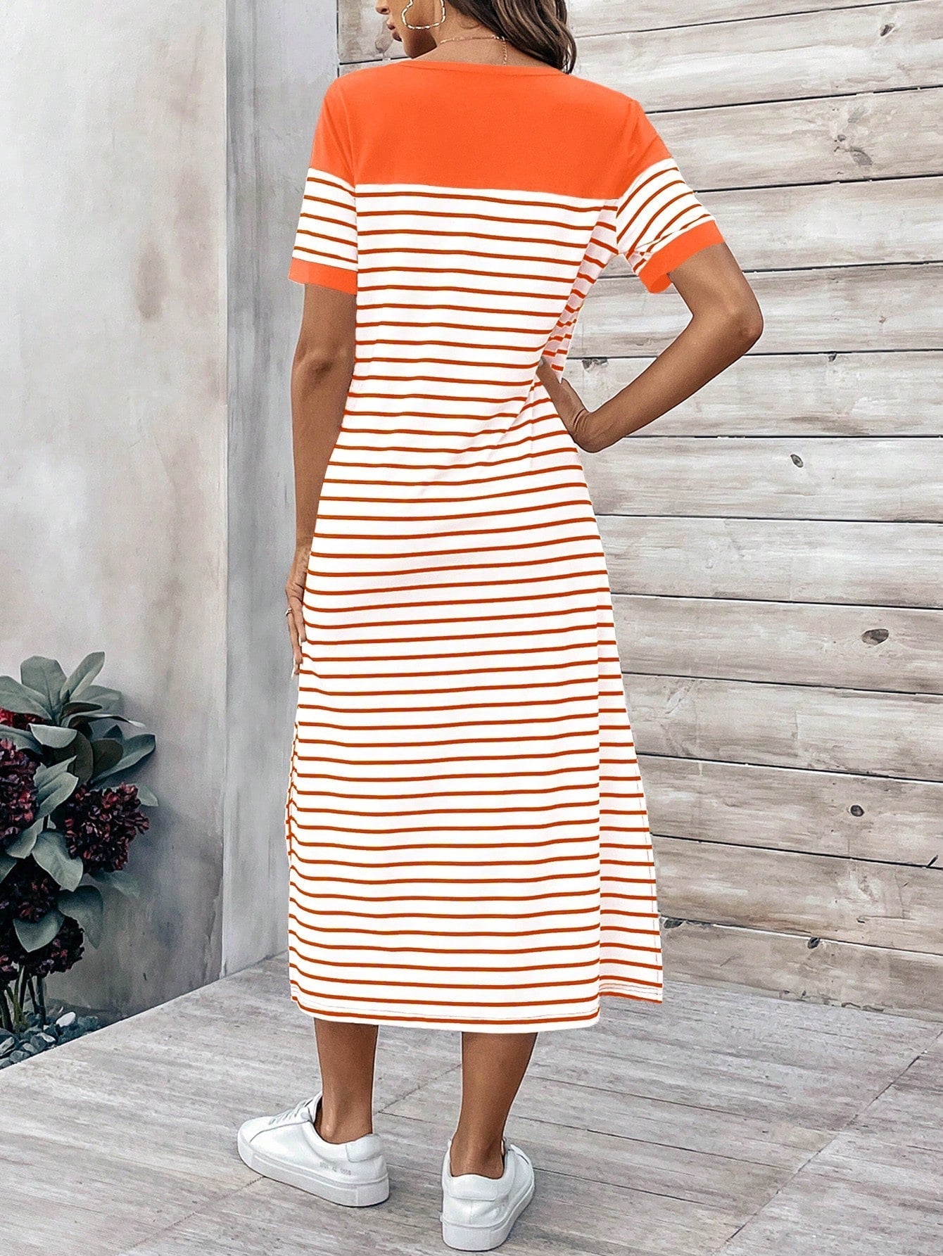 Vestido Listrado Nicole