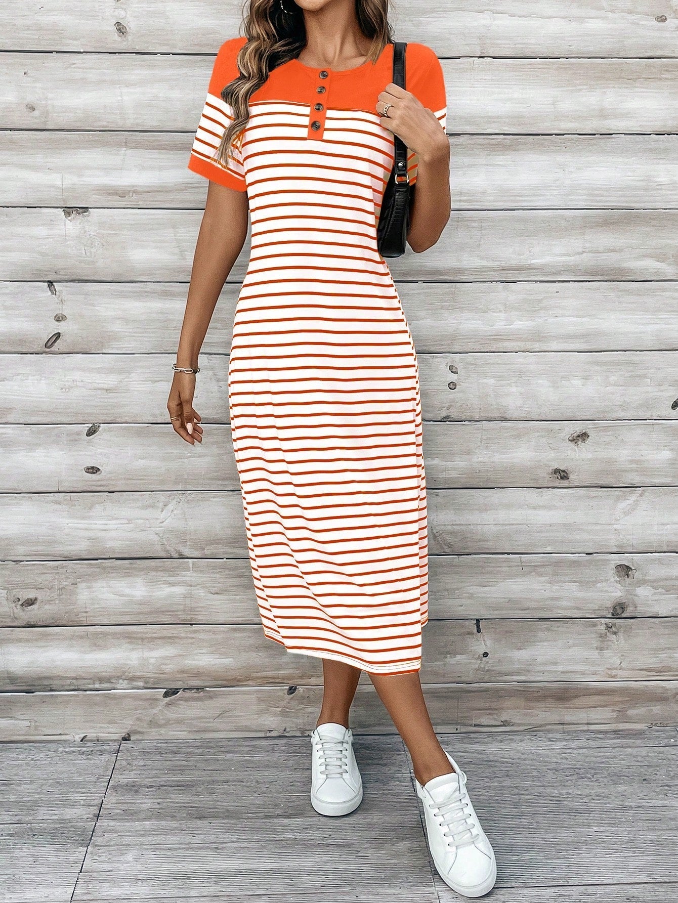 Vestido Listrado Nicole