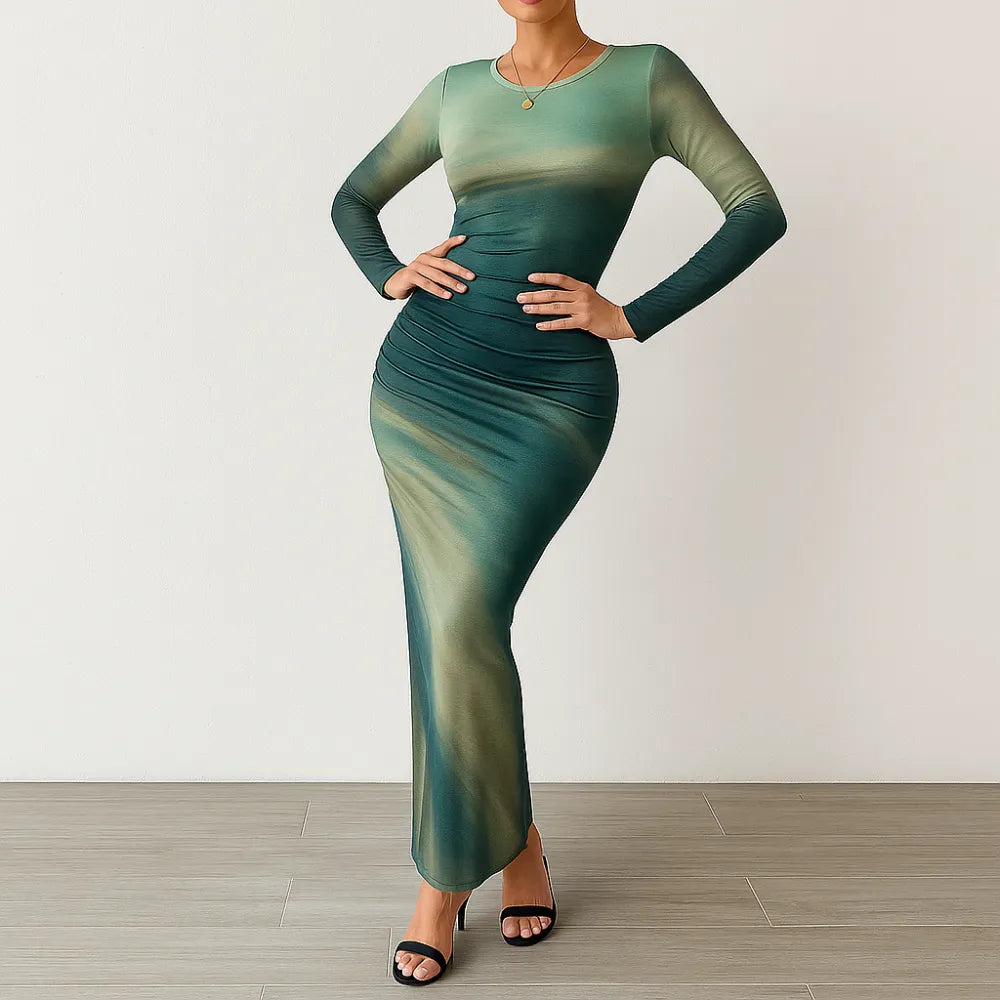 Vestido Tie Ellior - Elegancia