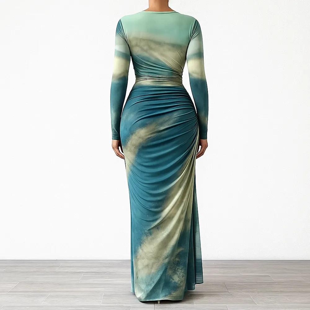 Vestido Tie Ellior - Elegancia