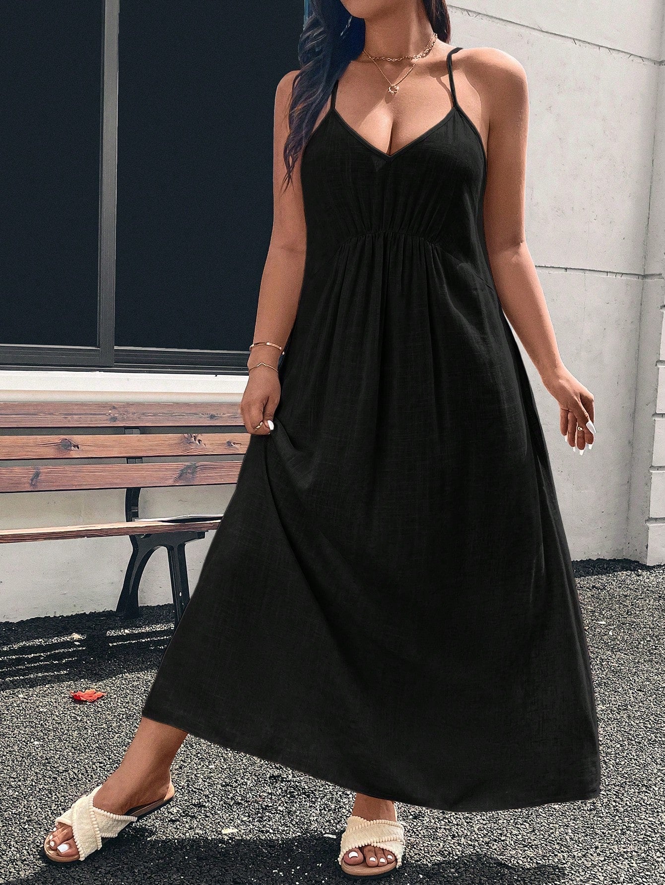 Vestido Longo Plus Size Marina